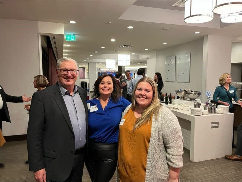 At the ISSA Hygieia business networking event