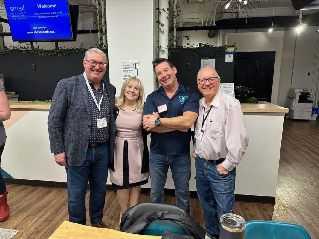 Tom Fournier at SBCN business networking event